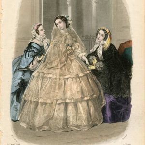 Bridal fashions - Spring 1859