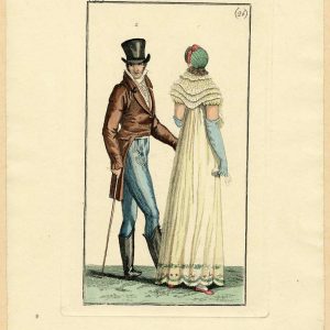 A Couple in French Fashions - 1809