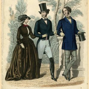 A Couple in Riding Costume - Summer 1852