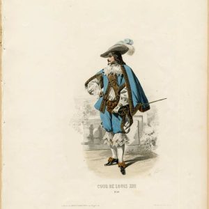 Court Dress, Reign of Louis XIII, 1610