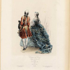 Court Dress, Reign of Louis XV - 1745