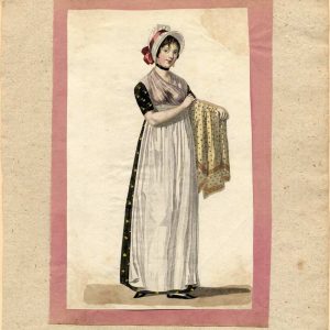 Dress with Apron - 1801