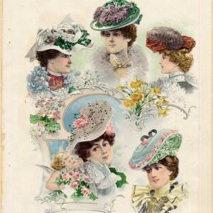 Easter Hats - Spring 1902