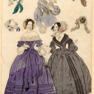 Fashions and Bonnets - Winter 1840