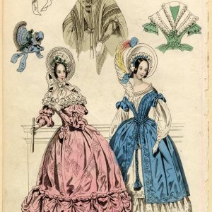 Fashions and Bonnets - Autumn 1837