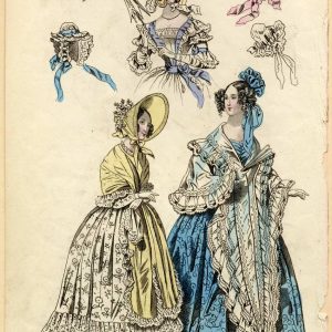 Fashions and Bonnets - Summer 1837