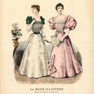 French Ball Gowns - 1895