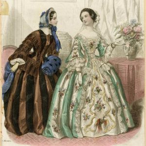 French Fashions - 1854