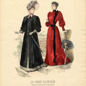 French Fashions - 1892