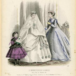 French Wedding Gown - Autumn 1866