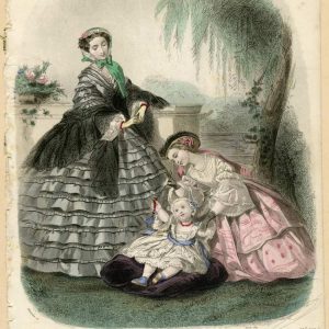 French Woman and Children - Autumn 1859