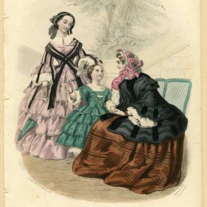 French Woman and a Young Girl - Autumn 1855