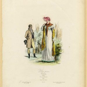 Gentleman and Lady in Half Dress - 1807