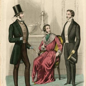 Gentlemen's Fashions - Winter 1856