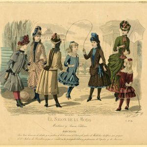 A Group of Girls in the Park