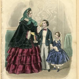 Mother and Two Children - Winter 1854