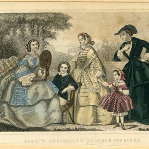 Women's and Children's American Fashions - c.1858