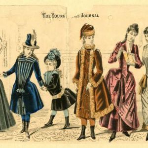 Young Ladies' and Girls' Outfits - Winter 1888