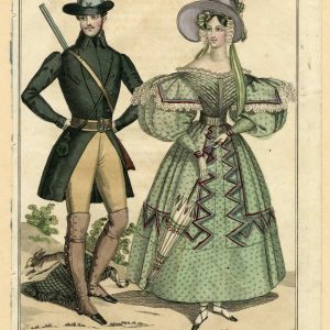 German Gentleman and French Lady - 1832
