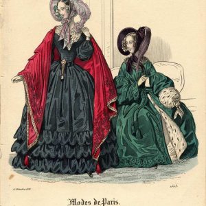 Paris Fashions - Winter 1838