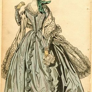 Promenade Dress - 1843