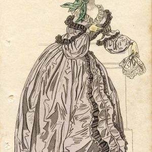 Public Promenade Dress - 1838