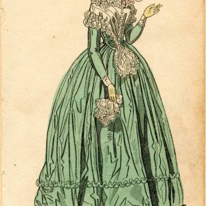 Public Promenade Dress - 1842