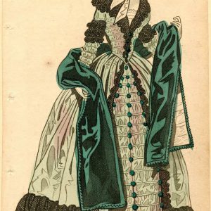 Public Promenade Dress - 1842