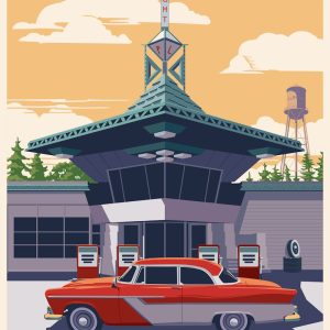 R.W. Lindholm Service Station in Cloquet, Minnesota